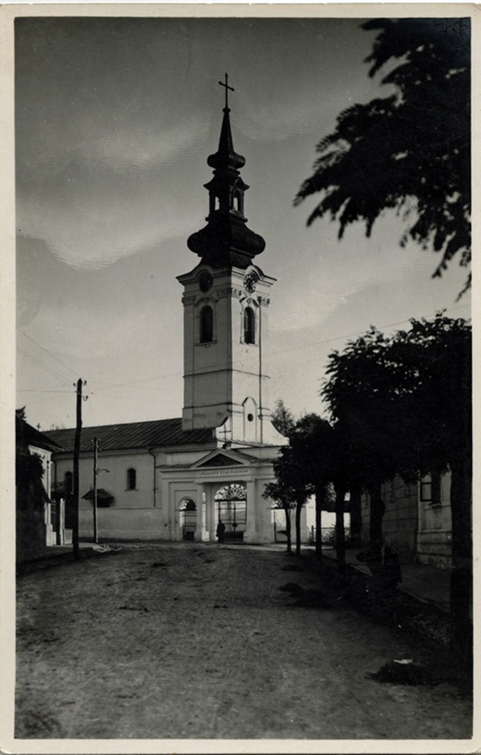 Severin.Caransebes.OrasulCaransebes.Catedrala ortodoxa.1935